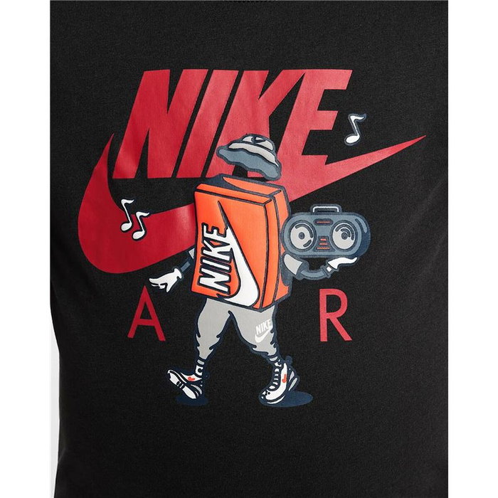 T shirt à manches courtes Enfant Nike Air Boxy Noir