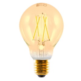 Silver Electronic Bombilla Led Filamento Edison E27 3W 2200K Gold 230V