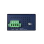 Planet IPOE-270 Injecteur Hub PoE++ 2 ports Multi-Gigabit 802.3bt industriel, jusqu'à 90W par port, 12-56V DC, montage DIN-rail