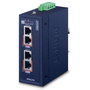 Planet IPOE-270 Injecteur Hub PoE++ 2 ports Multi-Gigabit 802.3bt industriel, jusqu'à 90W par port, 12-56V DC, montage DIN-rail
