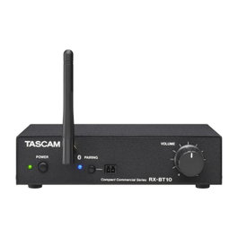 Tascam RX-BT10 Récepteur Bluetooth 5.1 avec sorties XLR et RCA, antenne extensible, pour intégration audio