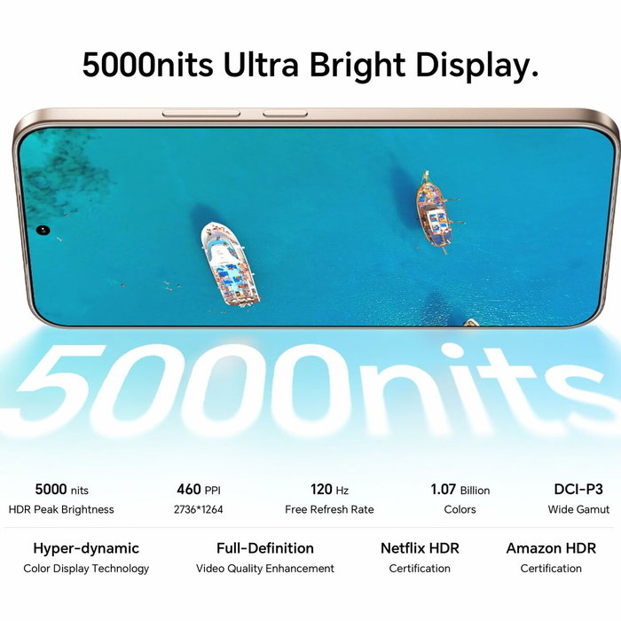 Smartphone Honor 400 5G 6,55" Octa Core 8 GB RAM 256 GB Or