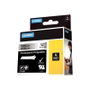 Dymo 18485 Ruban Vinyle Noir Métallisé pour Étiqueteuse