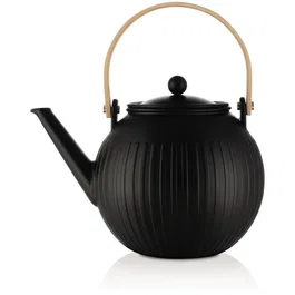 Bodum Douro Théière à Piston en Porcelaine avec Filtre Inox - 1,5 Litres