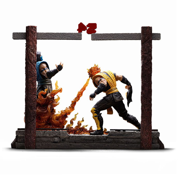 Mortal Kombat statuette 1/10 Deluxe Art Scale Scorpion Fatality 27 cm Mortal Kombat statuette 1/10 Deluxe Art Scale Scorpion Fatality 27 cm
