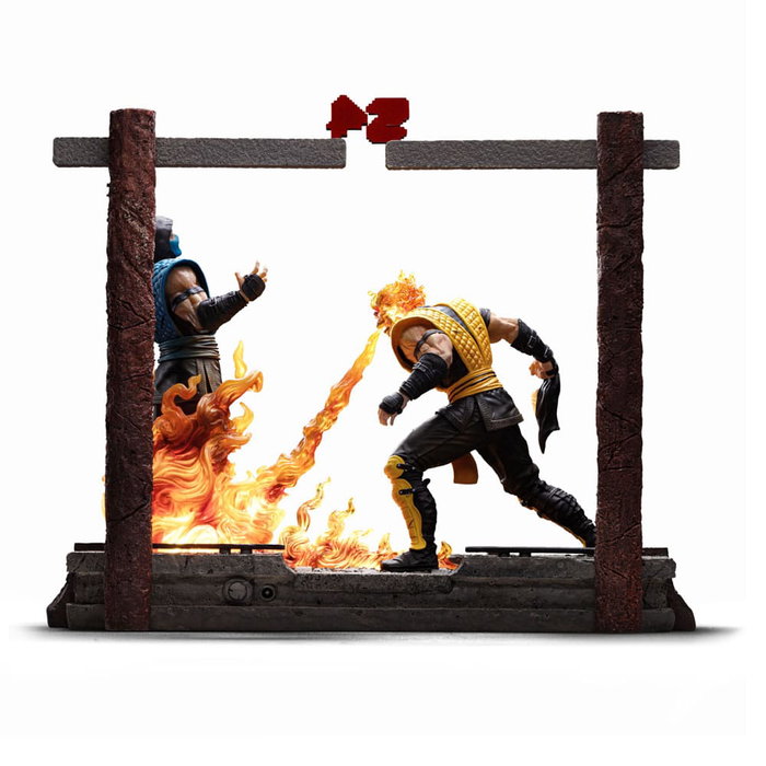 Mortal Kombat statuette 1/10 Deluxe Art Scale Scorpion Fatality 27 cm Mortal Kombat statuette 1/10 Deluxe Art Scale Scorpion Fatality 27 cm