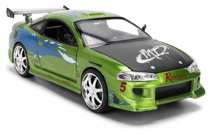 JADA TOYS Mitsubishi Eclipse 1995 Fast & Furious 1:24 JADA TOYS Mitsubishi Eclipse 1995 Fast & Furious 1:24