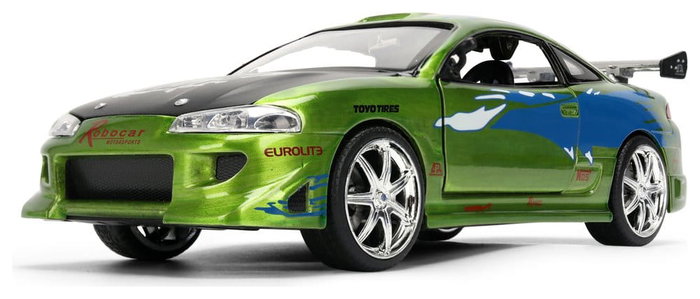 JADA TOYS Mitsubishi Eclipse 1995 Fast & Furious 1:24 JADA TOYS Mitsubishi Eclipse 1995 Fast & Furious 1:24
