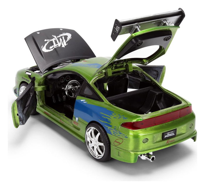 JADA TOYS Mitsubishi Eclipse 1995 Fast & Furious 1:24 JADA TOYS Mitsubishi Eclipse 1995 Fast & Furious 1:24