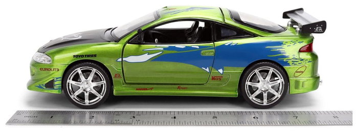 JADA TOYS Mitsubishi Eclipse 1995 Fast & Furious 1:24 JADA TOYS Mitsubishi Eclipse 1995 Fast & Furious 1:24