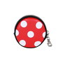 Karactermania Monedero Cookie Minnie Mouse Face - Porte-monnaie rond PVC pour enfants 3 ans et plus, 8.7 x 2.3 x 8.7 cm, multicolor, fermeture à zip