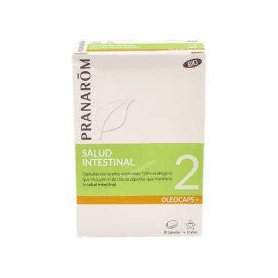 Pranarom P. Acabado Oleocaps+ Plus 2 Capsules Santé Intestinale 30 unités Pranarom P. Acabado Oleocaps+ Plus 2 Capsules Santé Intestinale 30 unités