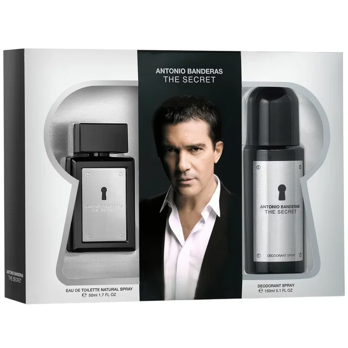 Antonio Banderas Set The Secret Eau De Toilette 50 ml et Déodorant 150 ml Antonio Banderas Set The Secret Eau De Toilette 50 ml et Déodorant 150 ml