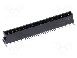 HARTING Connecteur har-flex® Hybrid PCB à PCB, 44 broches (8+36), droit, mâle