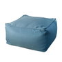BigBuy Home Pouf Gissele Bleu 70 x 70 x 36 cm