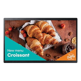 Samsung QB24C Écran Digital Signage 24 pouces QBC Series 1080p LED Tizen OS