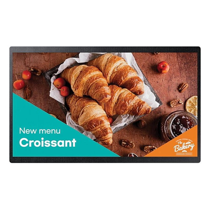 Samsung Écran d'affichage digital 24" QB24C QBC Series (LH24QBCEBGCXEN) - Moniteur numérique professionnel