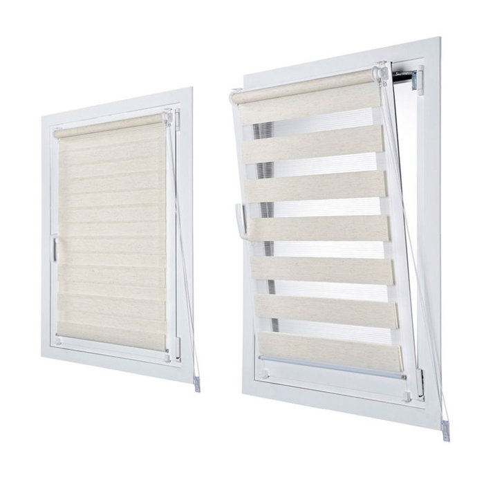 Store à enrouleur Stor Planet Clip&Fix Night&Day Beige 150 x 180 cm Store à enrouleur Stor Planet Clip&Fix Night&Day Beige 150 x 180 cm