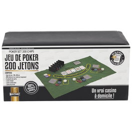 Mister Gadget Jeu de Poker 200 Jetons Collection Casino