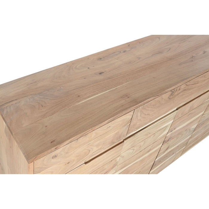 Buffet Home ESPRIT Naturel Acacia Bois Recyclé 160 x 40 x 81 cm