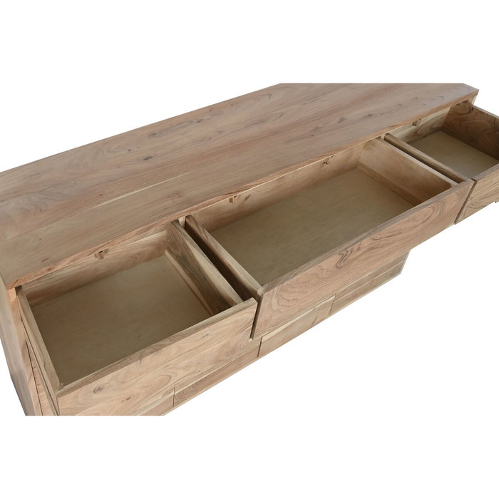 Buffet Home ESPRIT Naturel Acacia Bois Recyclé 160 x 40 x 81 cm