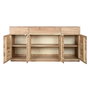 Buffet Home ESPRIT Naturel Acacia Bois Recyclé 160 x 40 x 81 cm
