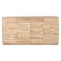 Buffet Home ESPRIT Naturel Acacia Bois Recyclé 160 x 40 x 81 cm