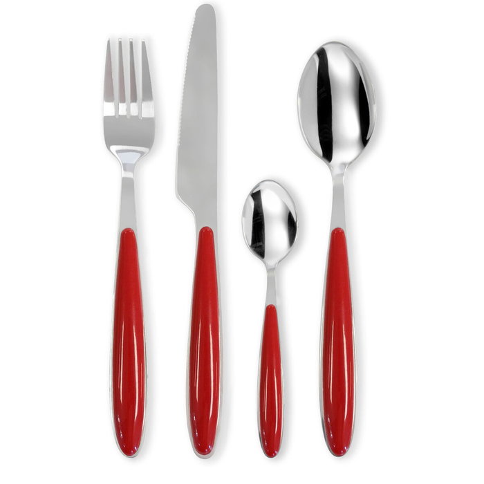 Pradel Set de 20 Couverts Inox Colorfull 18-0-1,5 mm