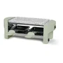 Livoo DOC369VE Appareil à raclette compact pour 2 personnes