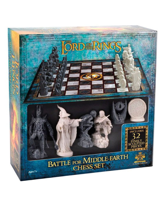 The Noble Collection Jeu d'échecs Le Seigneur des Anneaux Battle for Middle Earth