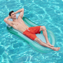 Bestway Matelas Gonflable Sillon Aqua Coloris Assorti 160x84 cm pour Plage et Piscine 43103