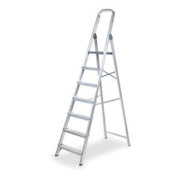 Edm Escalera doméstica de aluminio 7 peldaños