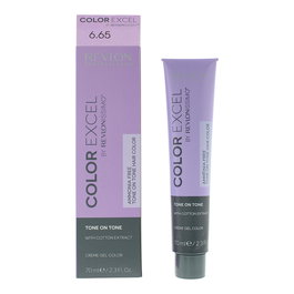 Revlon Color Excel Teinture capillaire semi-permanente 6.65 Dark Red Mahogany Blonde - 70 ml - Pour cheveux