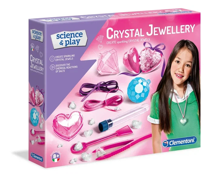 Clementoni Science & Play Bijoux en cristal Clementoni Science & Play Bijoux en cristal