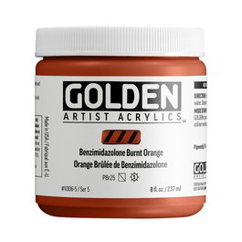 Golden Peinture Acrylique Heavy Body Benzimidazolona Naranja Quem.