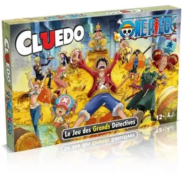 Winning Moves - Cluedo One Piece - Édition spéciale avec l'équipage de Luffy - Jeu de société