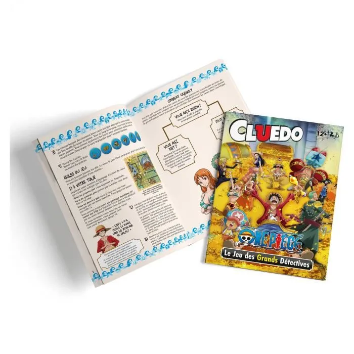 Winning Moves - Cluedo One Piece - Édition spéciale avec l'équipage de Luffy - Jeu de société