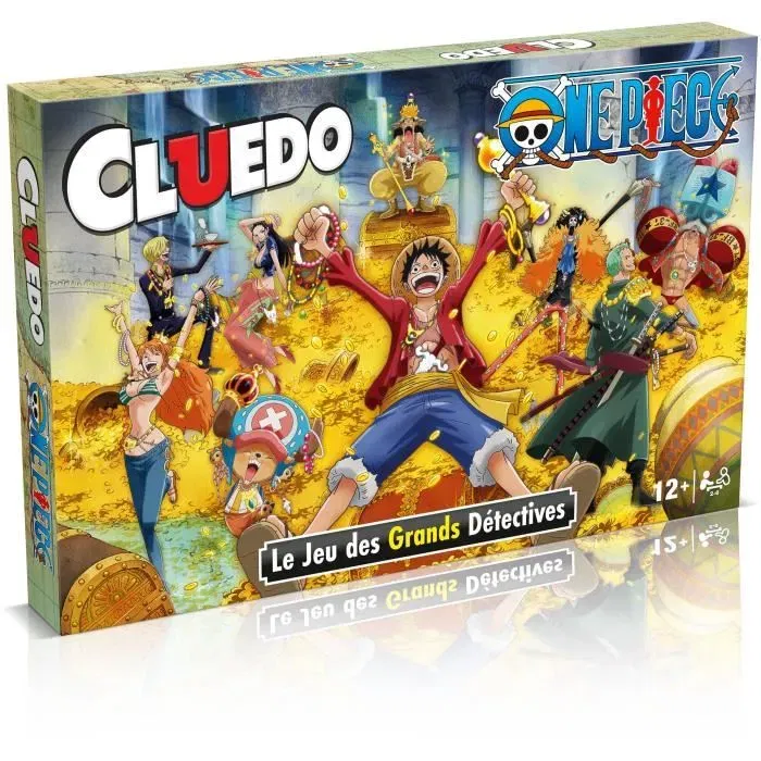 Winning Moves - Cluedo One Piece - Édition spéciale avec l'équipage de Luffy - Jeu de société