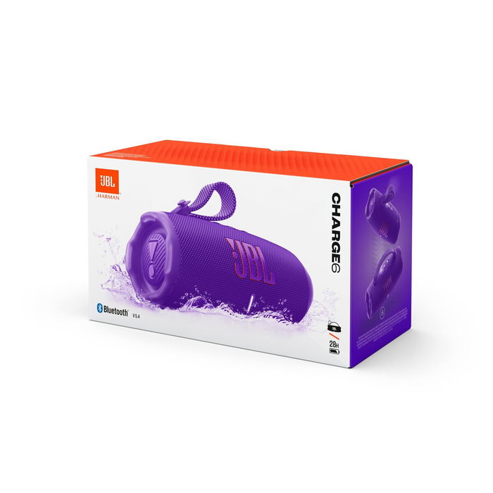JBL Charge 6 Enceinte Bluetooth Portable Violet JBL Charge 6 Enceinte Bluetooth Portable Violet