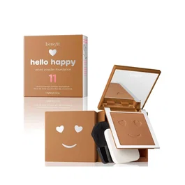 Benefit Hello Happy Velvet Fond de teint compact - 11, Neutre foncé