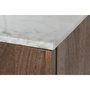 Buffet Home ESPRIT Blanc Marron Marbre Bois de manguier 162,5 x 47 x 76 cm