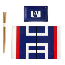 Just Funky My Hero Academia Ensemble Plateau Sushi et Baguettes UA en céramique
