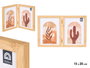 GIFTDECOR Porte-photos Double Effet Bambou 15x20 Marron