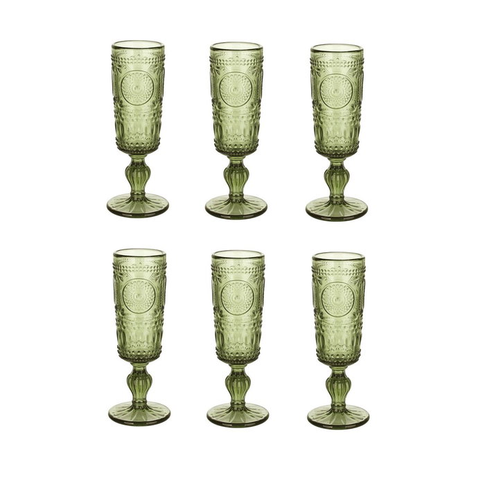 Home ESPRIT Set de Verres Vert 135 ml (6 Unités)</h1> Home ESPRIT Set de Verres Vert 135 ml (6 Unités)</h1>