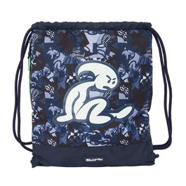 Sac à dos serré par des ficelles El Niño Navy Blue marine 35 x 40 x 1 cm