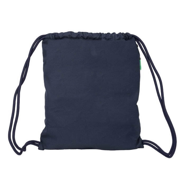 Sac à dos serré par des ficelles El Niño Navy Blue marine 35 x 40 x 1 cm