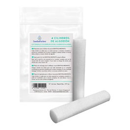 ESENTIAL AROMS Recharge de 4 cylindres en coton
