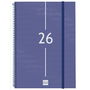 Agenda Finocam YEAR Bleu A4 21 x 29,7 cm 2026