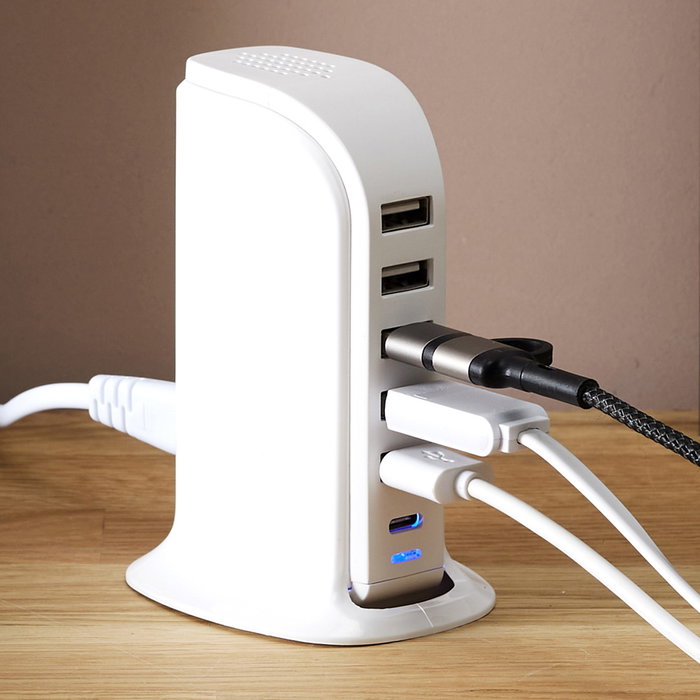 Be Mix Tour multipuerto avec 5 ports USB et 1 port Type-C