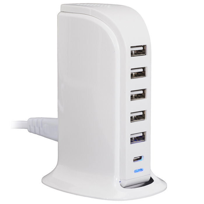 Be Mix Tour multipuerto avec 5 ports USB et 1 port Type-C